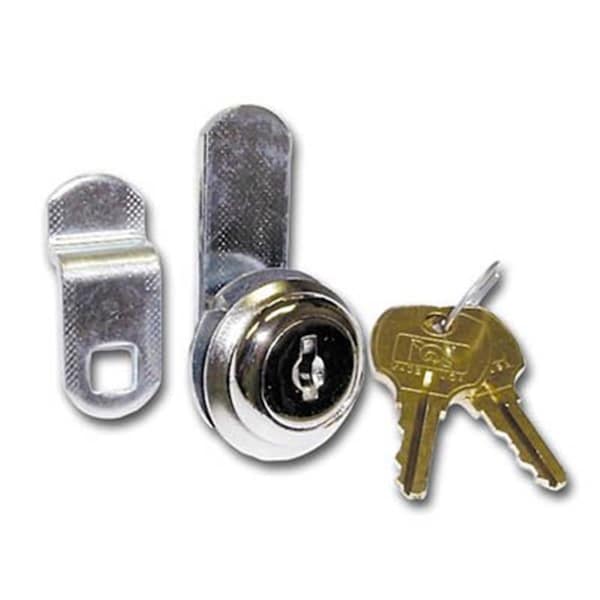 Tool Time 0.63 in. Disc Tumbler Cam Lock - Nickel TO2584928 - main